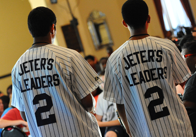 Sharlee Jeter, sister of baseball icon Derek Jeter, a hero in