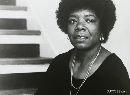 Maya Angelou Credit Success