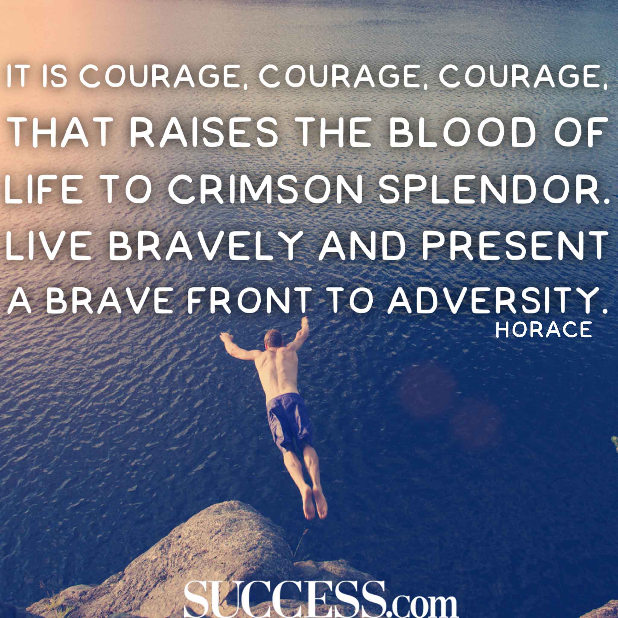 essay on values of courage bravery and selflessness