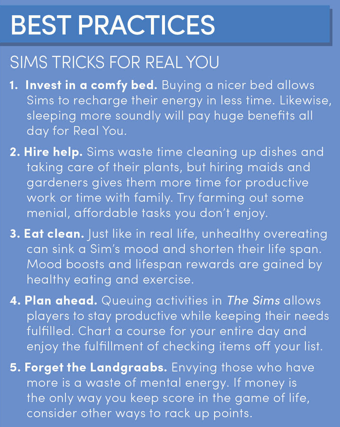 How Playing The Sims Taught Me to Really Live