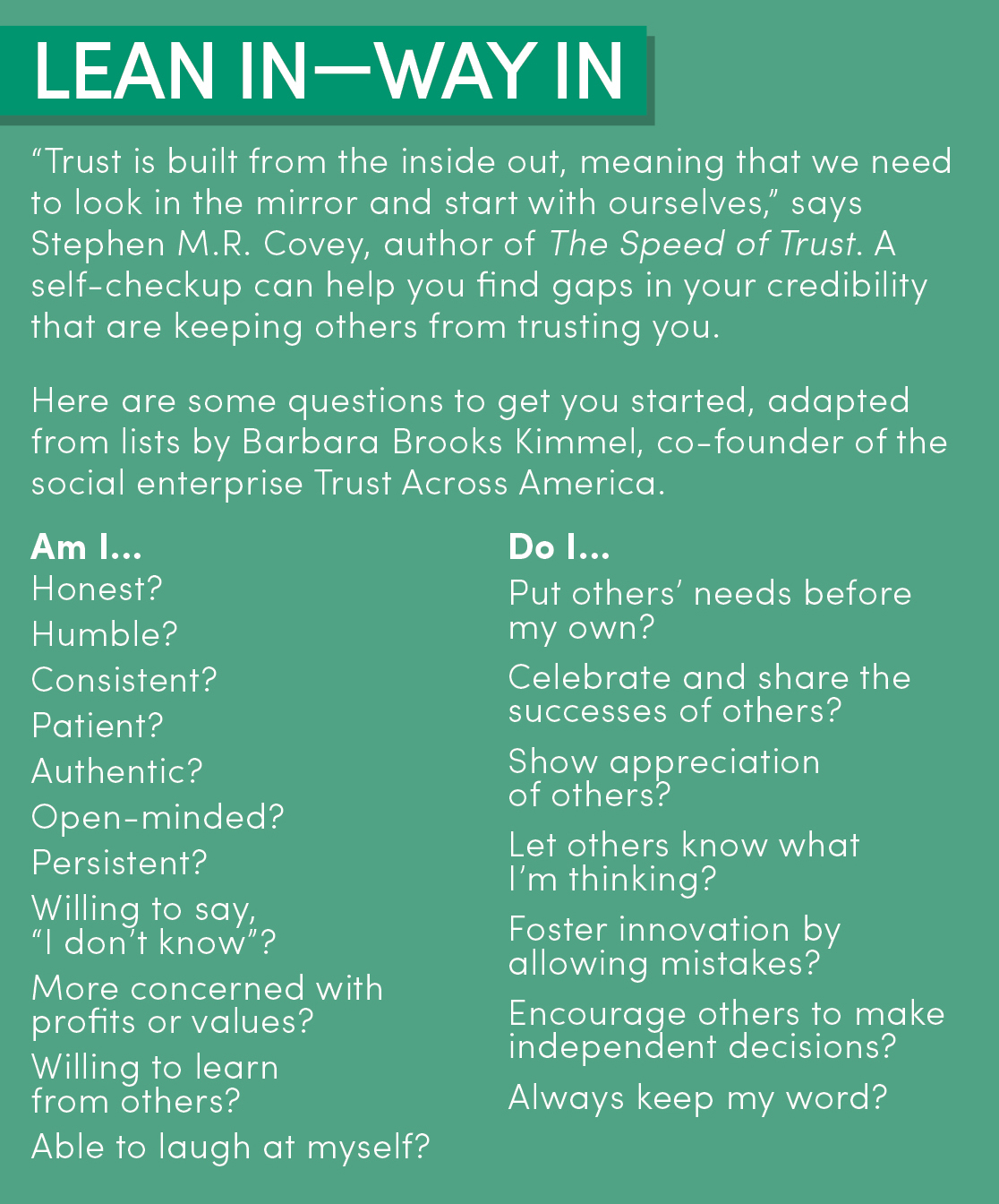 8 Tried-and-True Steps to Building Trust