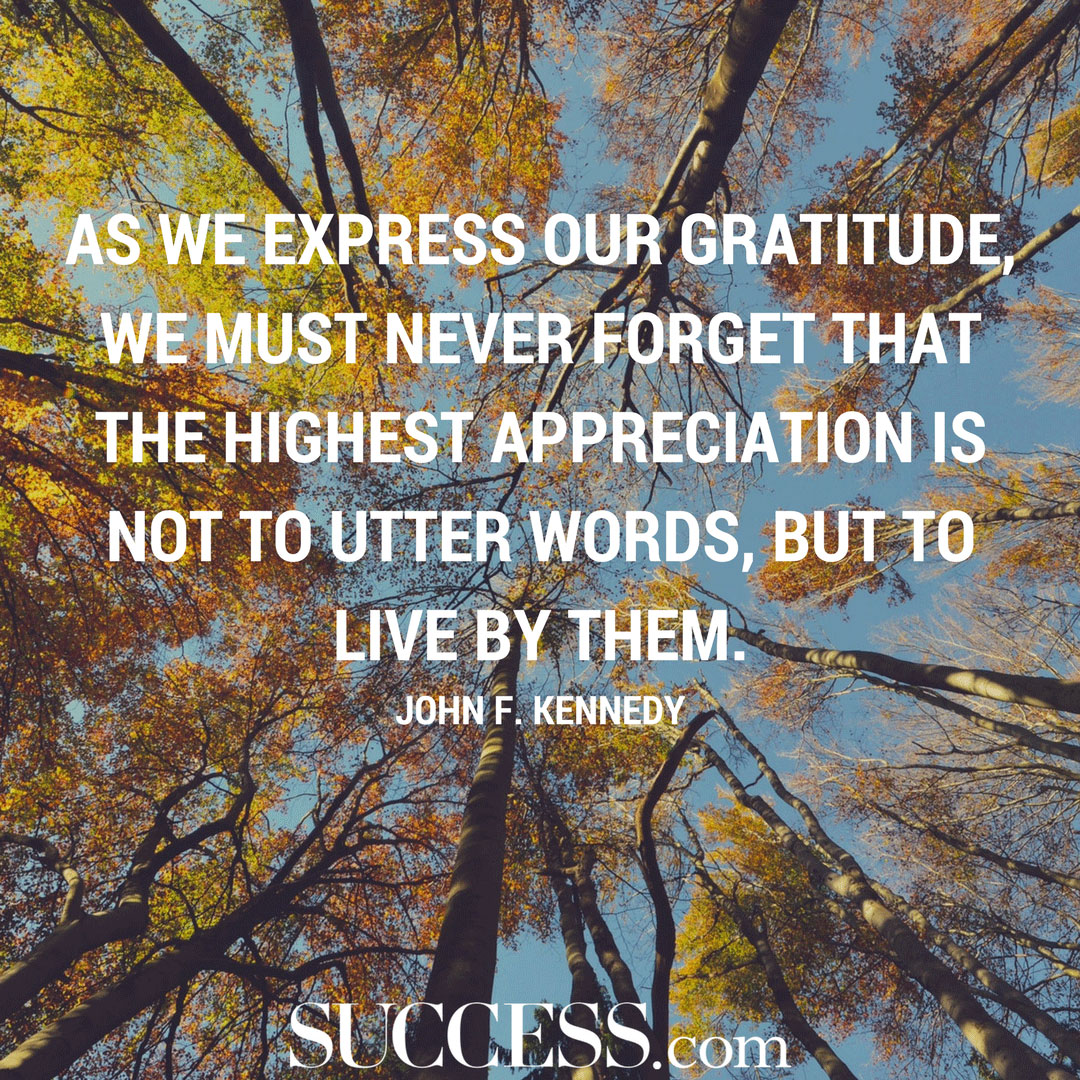 13 Quotes for an Attitude of Thankfulness