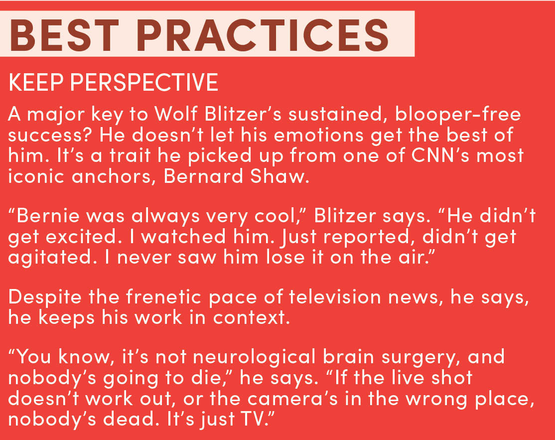 The Interesting Thing About Wolf Blitzer